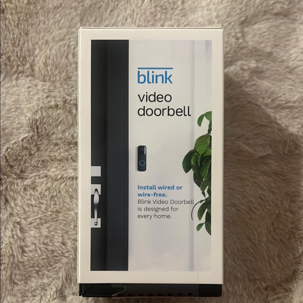 Blink Black Smart Video Doorbell